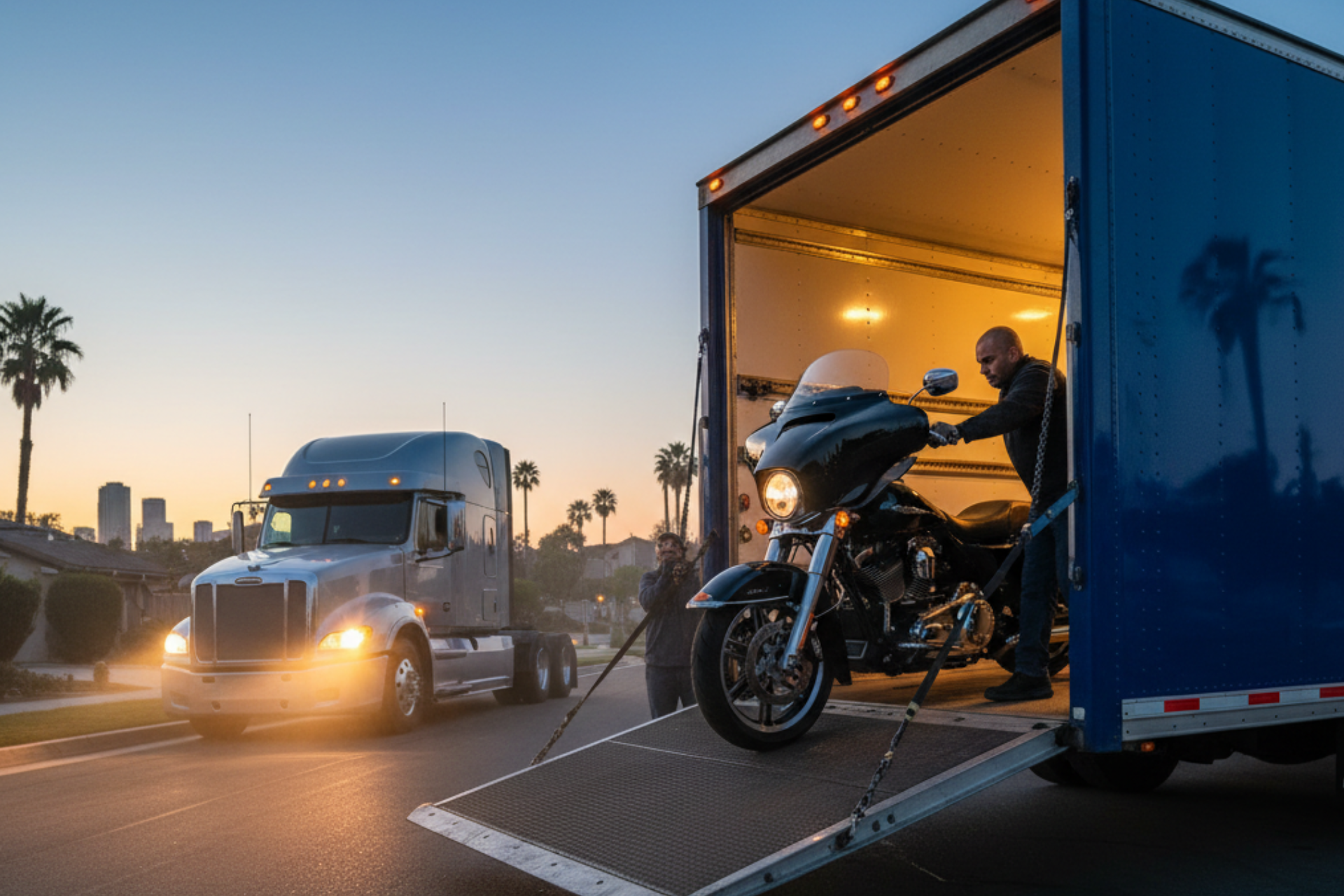 How Does Affordable Motorcycle Shipping Near You Work For Fast, Safe Transport blog post image
