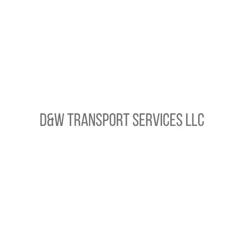 D&W Transport Inc auto transport company logo