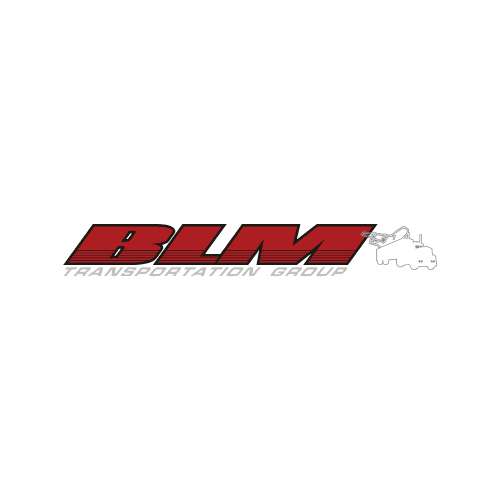 BLM Transport LLC auto transport company logo