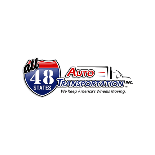 All 48 States Auto Transportation auto transport company logo