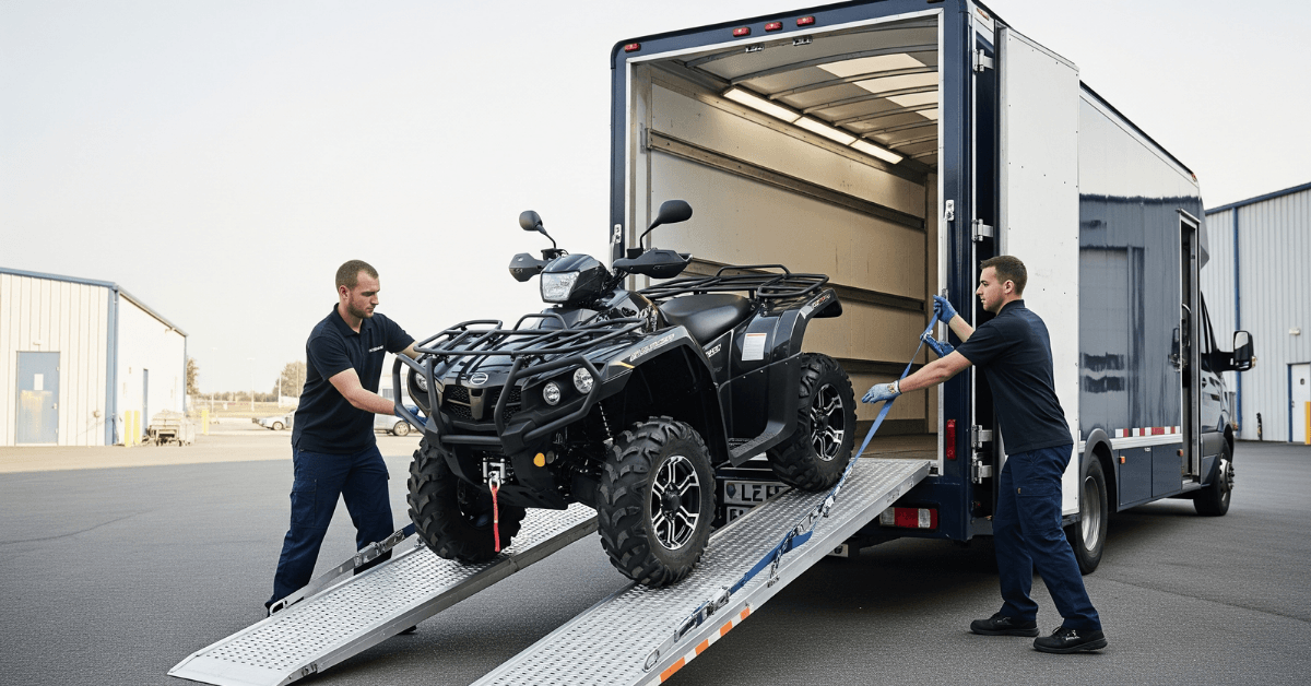 Why Enclosed Transport Is the Best Option for ATV Shipping blog post image