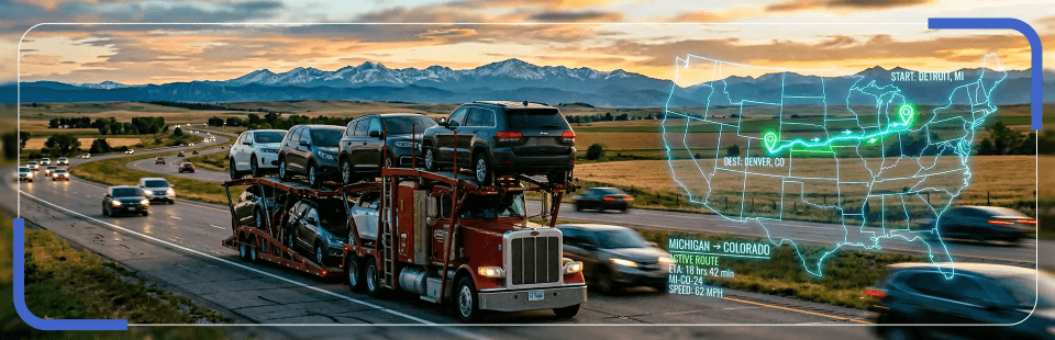 Professional Michigan to Colorado Vehicle Transport Services 2026 blog post image
