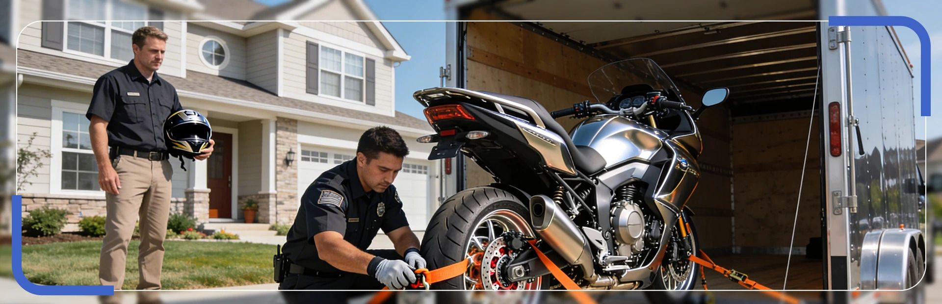 Enclosed Motorcycle Trailer Solutions for Secure Cross-Country Motorcycle Transport blog post image