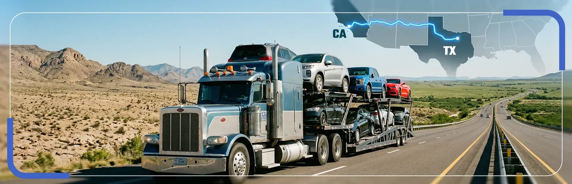 California to Texas Car Shipping Guide for Smooth and Timely Delivery blog post image